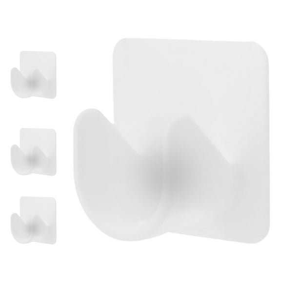 Raindrops 4pcs Tension Rod Holders Curtain Rod Mounting Brackets Curtain Rod Support Curtain Rods Hooks Bathroom Curtain Rod Holders