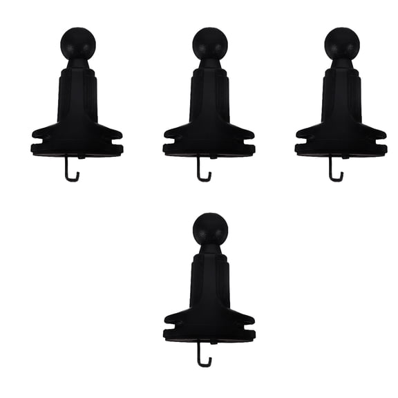 Raindrops 4pcs Universal Car Phone Holder Accessory Mobile Bracket Car Air Vent Stand Base Vent Phone Mount Clip