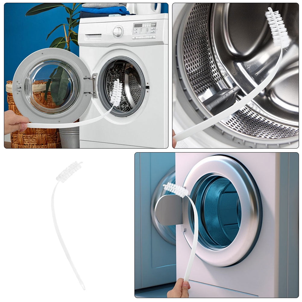 Raindrops 4-Pack Washer Cleaning Brushes for Washing Machine Maintenance, Household Cleaning Tool for Effective Washer Care and Supply