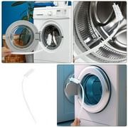 LABRIMP Washing Machine Cleaning Brush, White ABS, Long Handle, Bendable, Easy to Clean, Lint Remover, 4Pcs