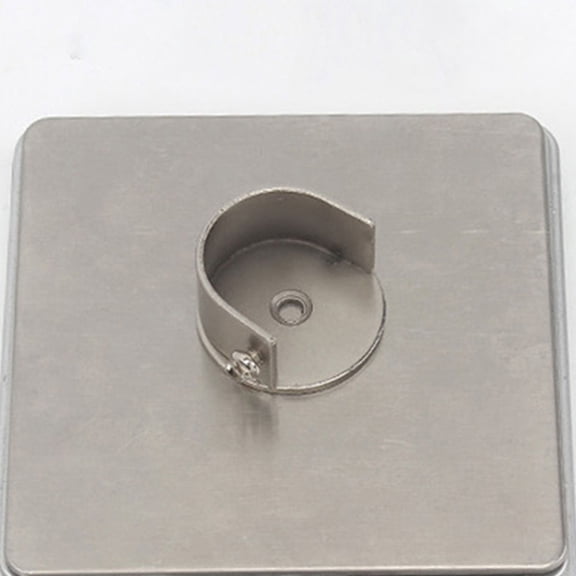 Raindrops 4pcs Window Drapery Curtain Rod Supports Closet Rod Holders Curtain Rod Sockets Curtain Rod Holders Metal 28mm Curtain Pole Support Shower Curtain Pole Sockets