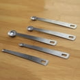 thumbnail image 1 of Raindrops 5PCS Set Measuring Spoons Stainless Steel For Kitchen Baking And Cooking Adults Use, 1 of 8