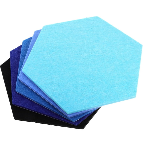 Raindrops  5 Pcs Adhesive Display Board Fabric Bulletin Decorations Office