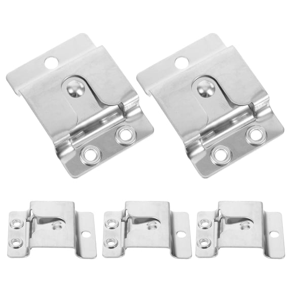 Raindrops  5 Pcs Adjustable Recording Microphone Accessories Hanger Silver
