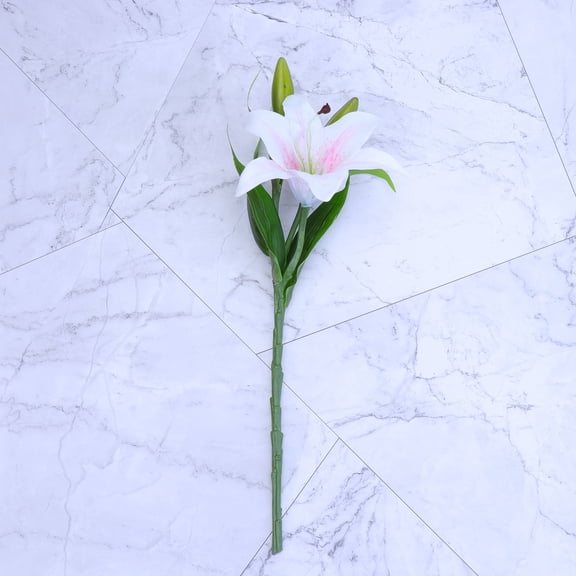 Raindrops 5 Pcs Artificial Lily Simulation Flowers Home Decor