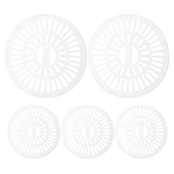 Raindrops 5-Pack Compatible Dryer and Washing Machine Clothes Press Caps Replacement Set