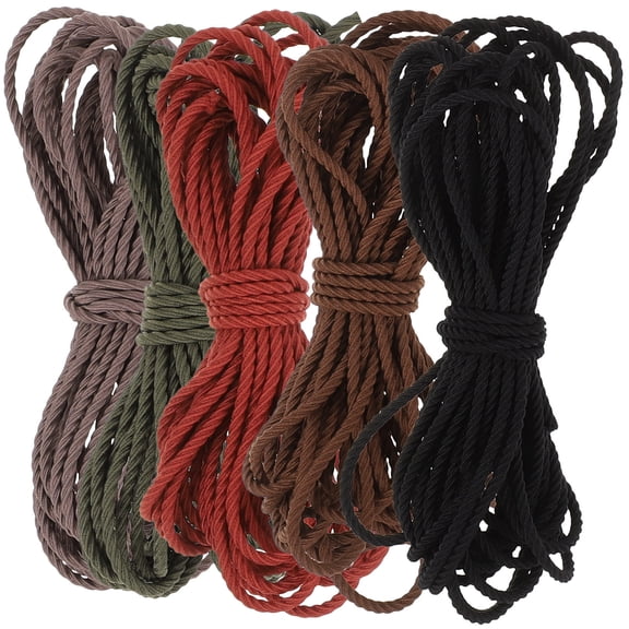 CRILSTYLEO Elastic Jewelry Cord Diy Crafts 5Pcs 197In X 0.1In X 0.1In