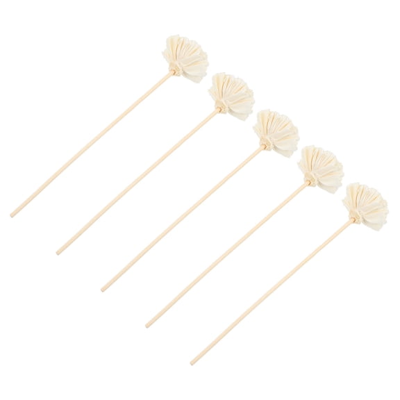 Raindrops 5 Pcs Diffusers for Essential Oils Large Room Carnation Flower Rattans