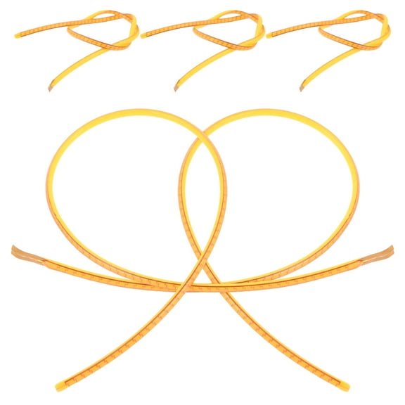 Raindrops 5 Pcs Flexible Filament Filigree LED Soft Lamp Light Source Orange