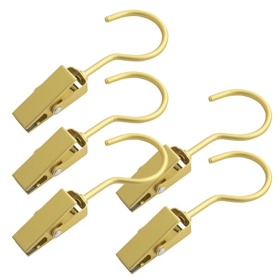 Raindrops  5 Pcs Hanging Hook Clips Pants Hangers Trouser Skirt Hat