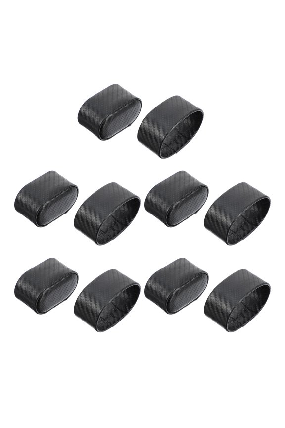 5Pcs Black Watch Cushions PU Material Protective Bracelet Display Pads