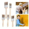 thumbnail image 1 of Raindrops 5 Pcs Oil Paint Paint Brush Set Durable Paint Brush Child 25X6CM Beige, 1 of 8