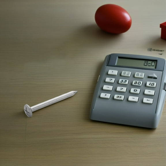 Raindrops  5 Pcs Property Survey Stake Low Profile Landscaping Markers Silver