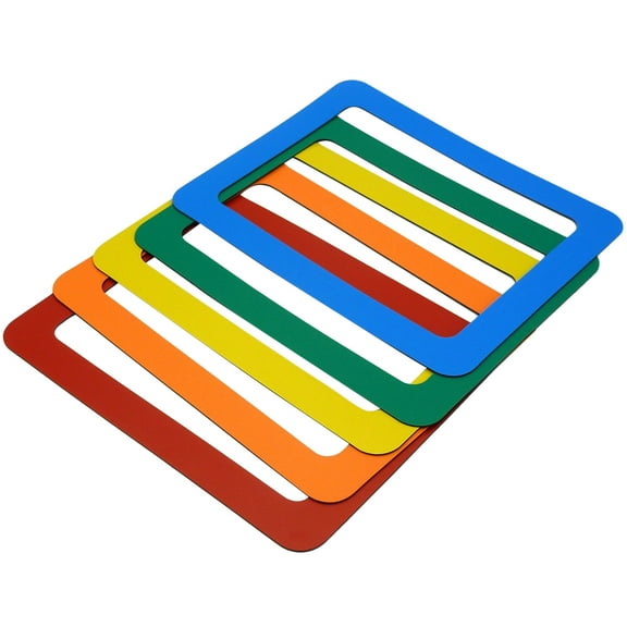 Raindrops 5 Pcs Refrigerator Fridge Magnetic Photo Frame for Cabinet