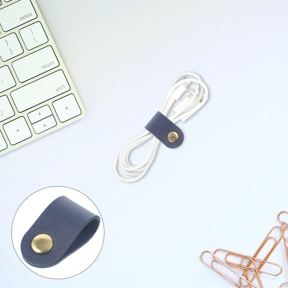 Raindrops  5 Pcs Reusable Cable Strip Practical Cord Straps Electrical Ties Fixed Travel