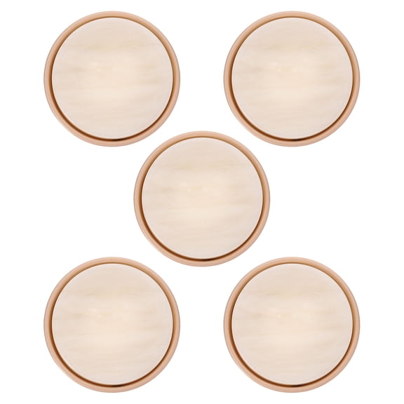 Raindrops  5 Pcs Sweater Button Small Fragrant Style Metal Buttons