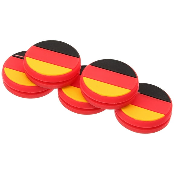 Raindrops Tennis Racket Dampening Supplies Assorted Color 5Pcs