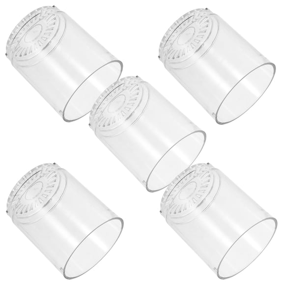 Raindrops 5Pcs Replacement Aquarium Filter Canister with Transparent Plastic Tube