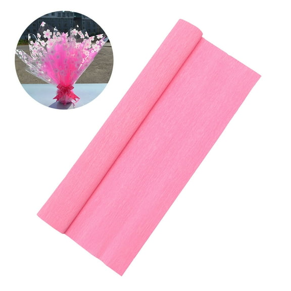 Raindrops 5 Rolls Assorted Color Crepe Paper for DIY Handcraft Flower Making Wavy Material 10x20x0.04in