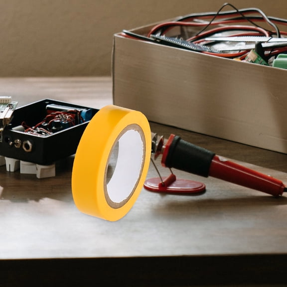 Raindrops 5 Rolls Colored Electrical Tape for Wire Identification, Insulation, Color Coding, and Electrical Project Use