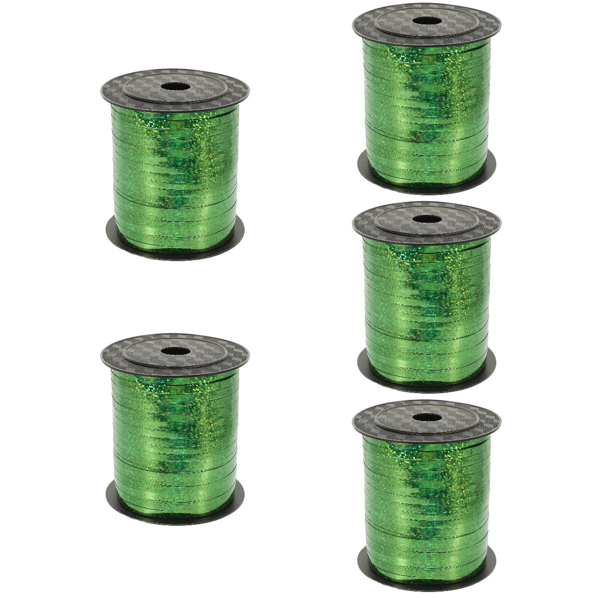 Raindrops Craft Ribbon 5 Rolls for Wrapping, Wedding Decor, Projects, Packaging, and Craft Supplies