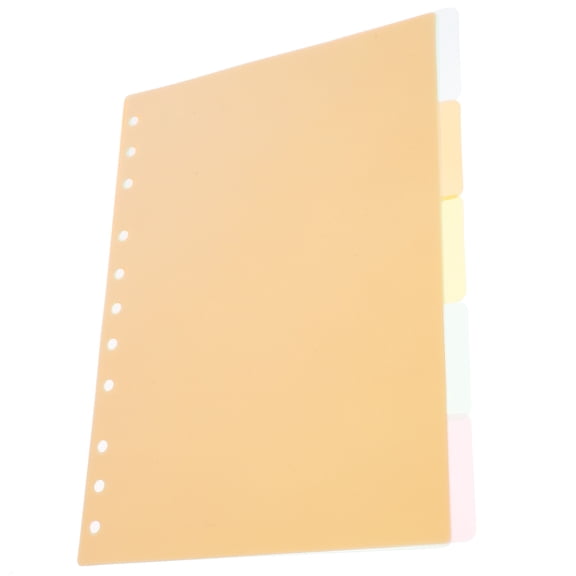 Raindrops  5 Sheets Notebooks Classification Divider Board Office