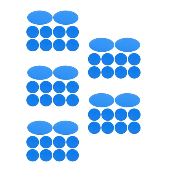 Raindrops 50 PCS Self-Adhesive Pool Fix Patch Convenient Repairing Patches for Inflatable Pools Swim Rings and Air Beds Waterproof PVC Repair Patch for Swimming Pool Accessories