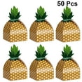 thumbnail image 1 of Raindrops  50 Pcs Candy Box Cardboard Boxes for Gifts Pineapple Fruit Style, 1 of 8