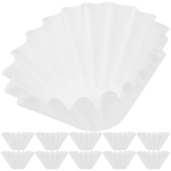 Raindrops  50 Pcs Coffee Filter 50pcs Drip Type Hand-brewed Paper Cake Bowl Cup