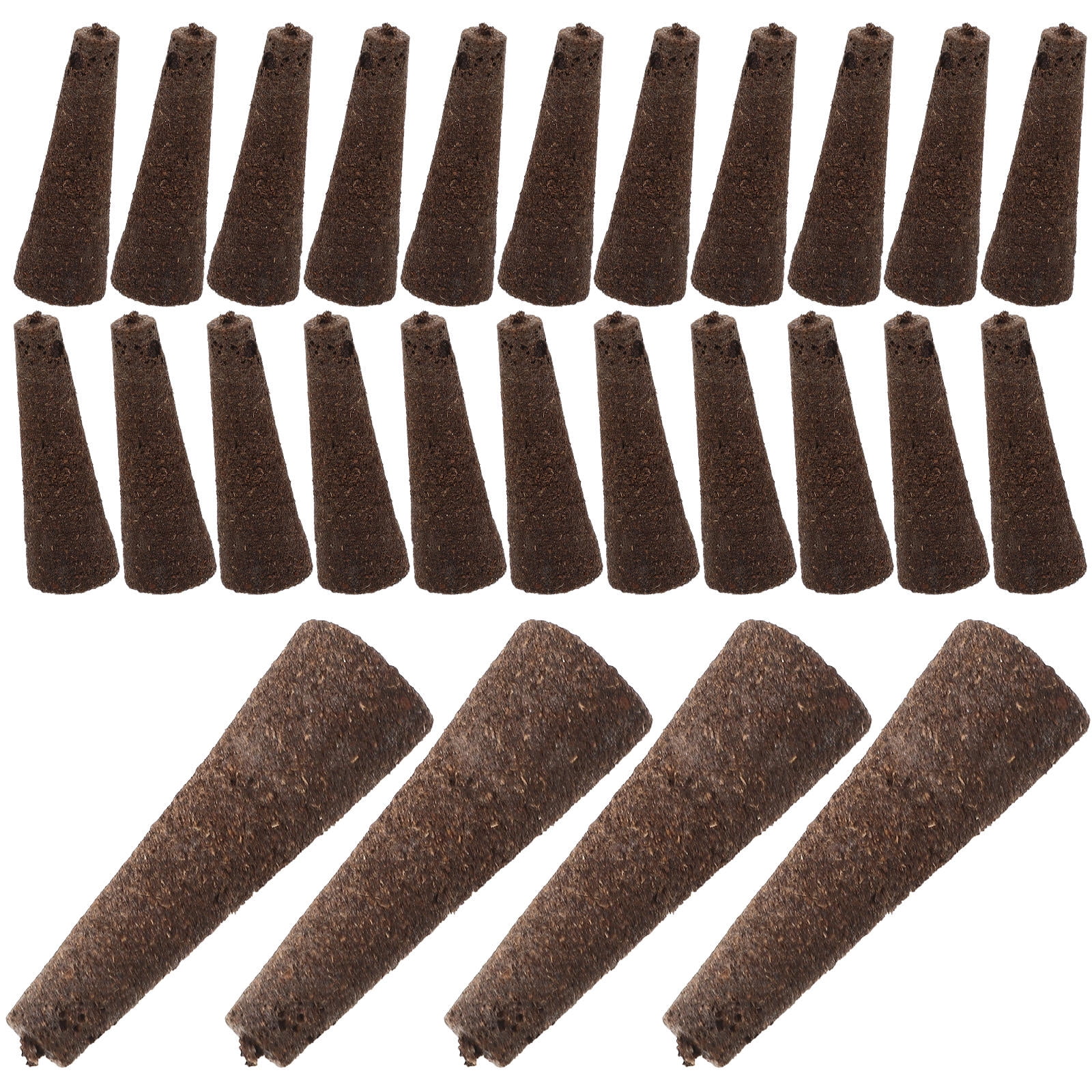 Raindrops  50 Pcs Cone Shape Hydroponic Sponges Gardening Hydroponics Growing System