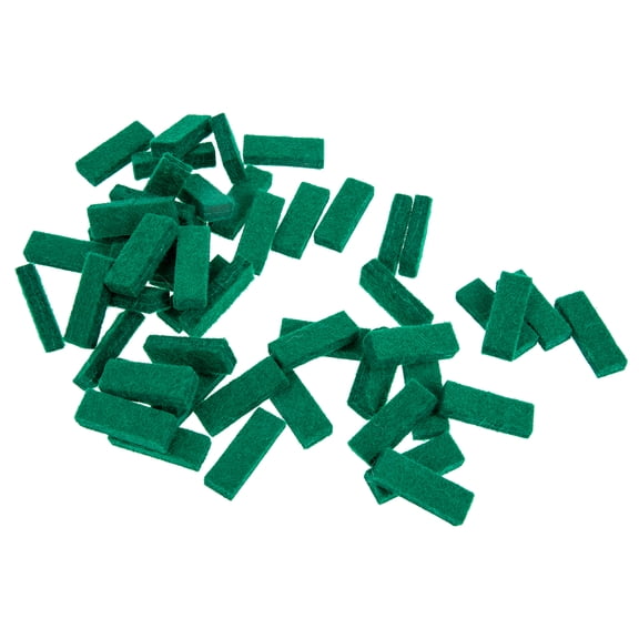 LABRIMP 50Pcs Professional Piano Tuning Felt for Muting Outer Green