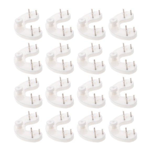 Raindrops 50 Pcs Picture Hanger Drywall Hooks Hanging Heavy Duty Adhesive White