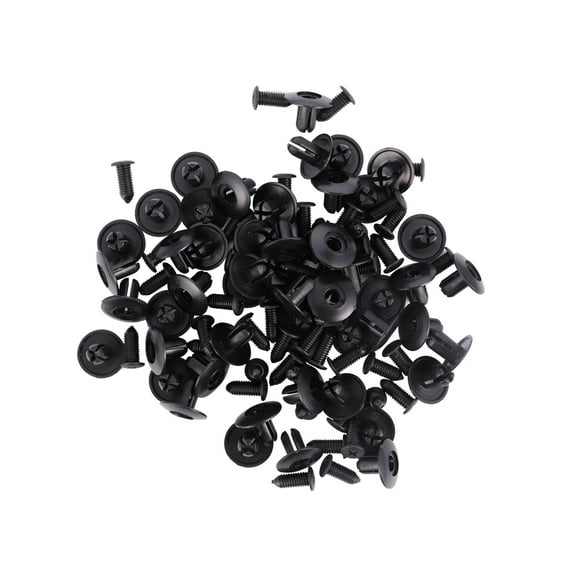 Raindrops 50 Pcs Removable Fixed Expansion Buckle All for Car Automobiles Bumper Repair