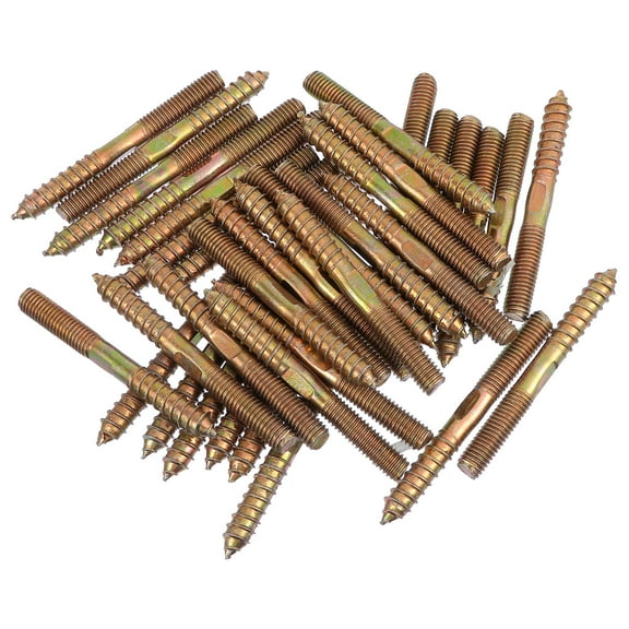 Raindrops 50 Pcs Self-tapping Screws Double Thread Galvanized