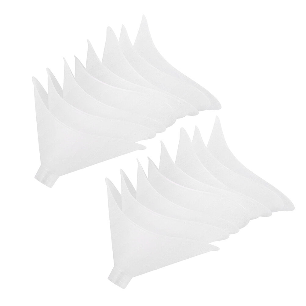 50 Pcs White Paint Strainers - Disposable Cone Filters For Spray Guns, Mixing & Automotive Painting
