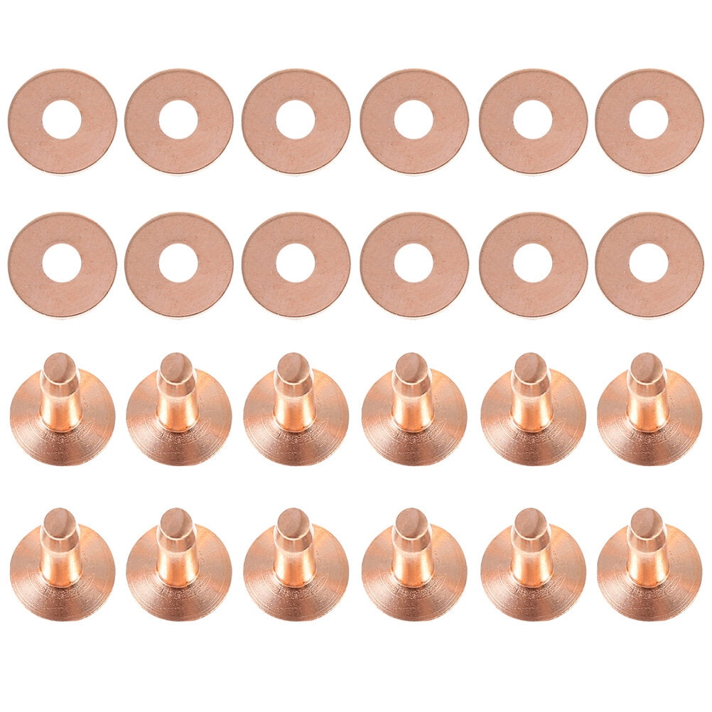 Raindrops 50 Sets Alloy Rivets and Burrs Washers Fastener DIY Craft