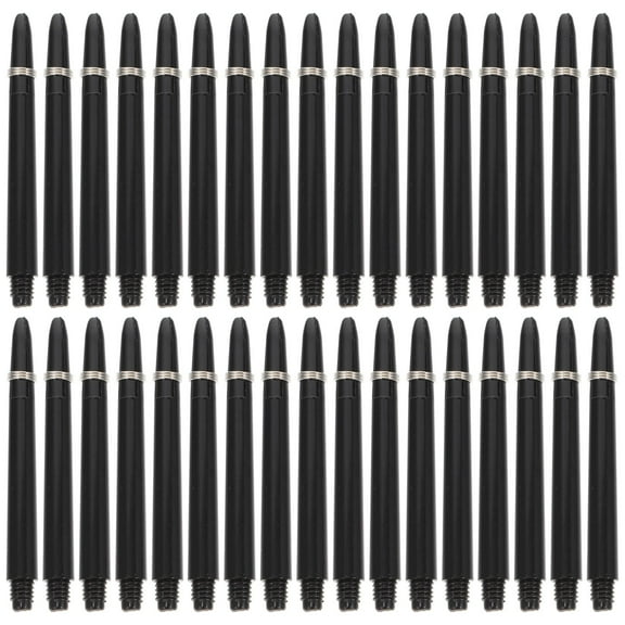 Raindrops 50Sets Black Nylon Shafts Replacement Thread Threaded Rods for Outdoor Darts Use