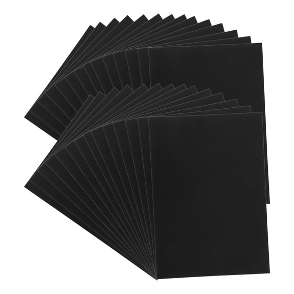 Raindrops 50 Sheets Large Black Construction Paper Cardboard Student