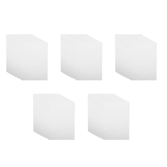 Raindrops 50 pcs Translucent Plastic Stencil Sheets Crafts Clear Stencil Sheets 3d Printing Pen Drawing Reusable Stencil Making Sheets Stencils For Spray Painting