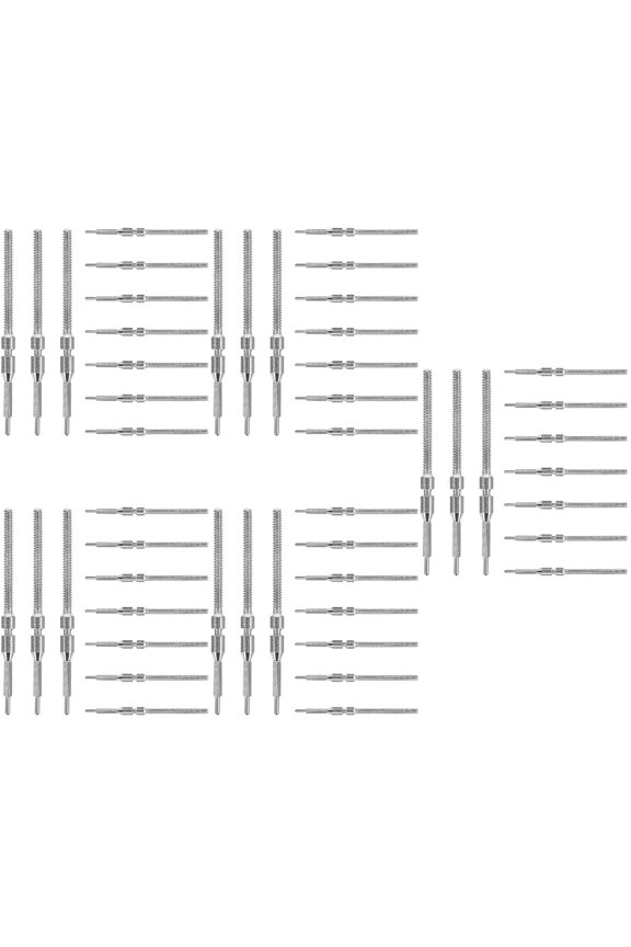 50 pcs Watch Stem Extender Crowns Accessory Repairing Replacement Tool Kit