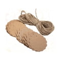 thumbnail image 1 of Raindrops  500 PCS Round Card Bookmark Baking Dessert Tags Hanging Decoration, 1 of 8