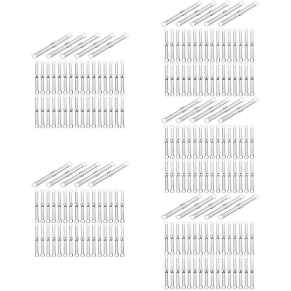 Raindrops 500 Pcs  Multi-Functional Binder Clips Book Binder Fasteners Convenient Binder Rings