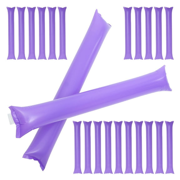 Raindrops 50Pcs Cheer Sticks Inflatable Sticks Noise Sticks Inflatable Boom Plastic Sticks Party Favors