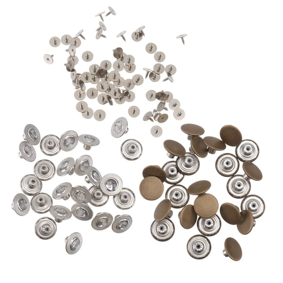 Raindrops Adjustable Pants Buttons with Metal Buckles, Nail-Free Snap Fasteners for Jeans and Casual Wear