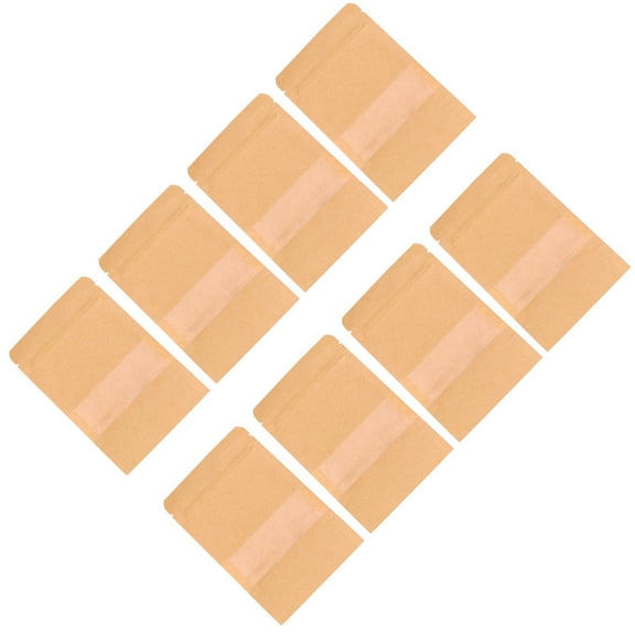 Raindrops 50Pcs Reusable Paper Pouch for Party and Shopping Occasions