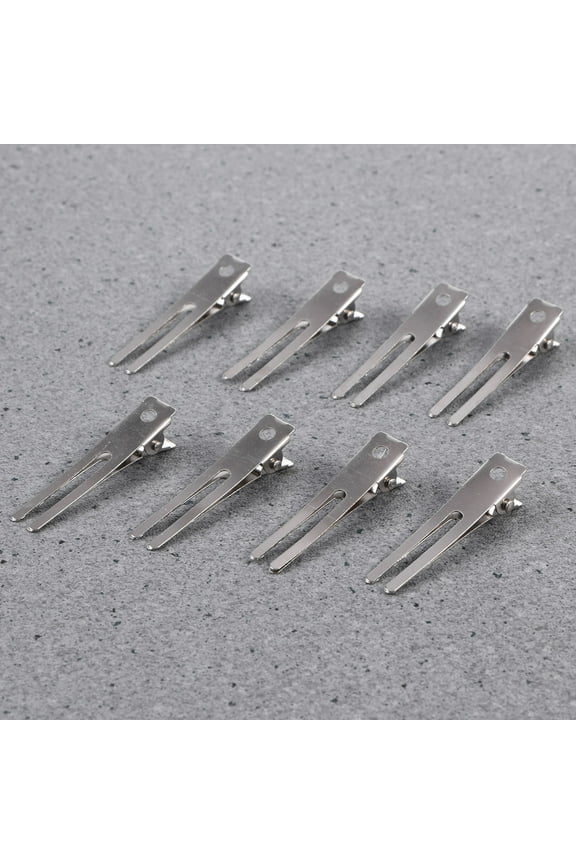 50Pcs Silver Metal Hair Grips Ideal for Hair Styling Used by Women