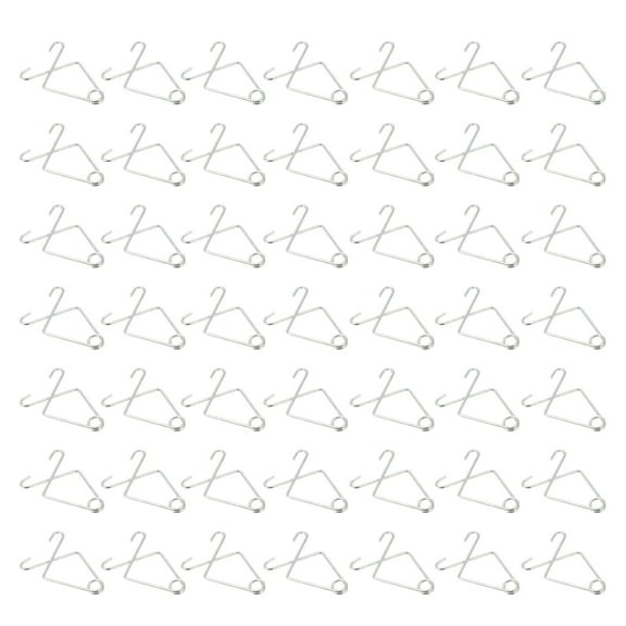 Raindrops 50Pcs Steel Ceiling Hooks Drop Ceiling Hanger for Home Office Use