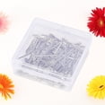 thumbnail image 1 of Raindrops 50Pcs T Pins for Wigs and Seamstresses Silver 1.5in Tbar Head Ergonomic Design, 1 of 8