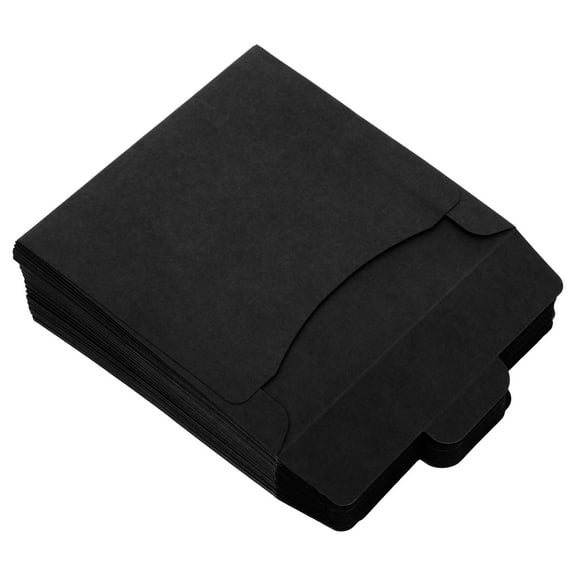 Raindrops 50Pcs Thick Paper CD/DVD Sleeves for Blank CD Cases and Storage