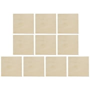 Raindrops 50pcs 2x2 Blank Wood Squares for DIY Craft Projects